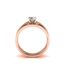 Bague Glamour Lock, Zircon Blanc-5
