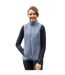 Hy Womens/Ladies Quilted Vest (Riviera Blue)