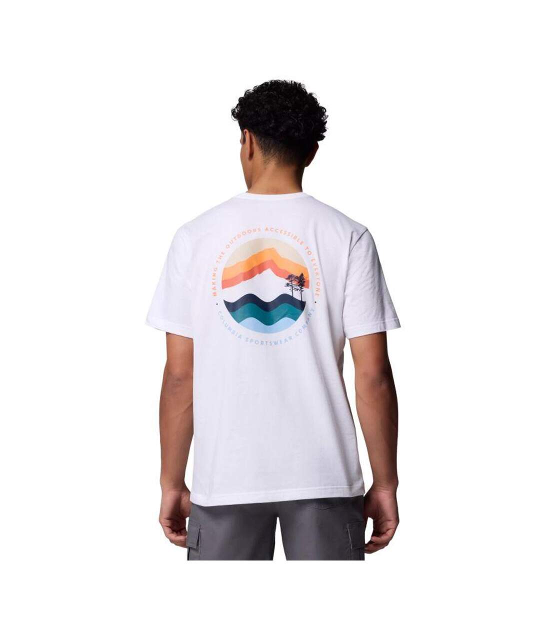 T-shirt Extérieur Kettle River Homme Blanc Columbia-2