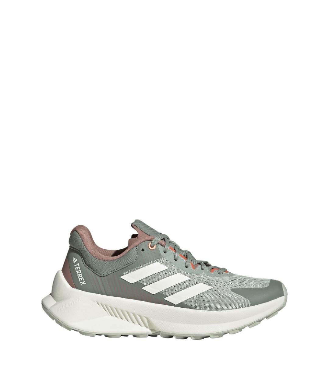 Chaussures Course À Pied Motif/style Courant Terrex Soulstride Trail Homme Vert Adidas-2