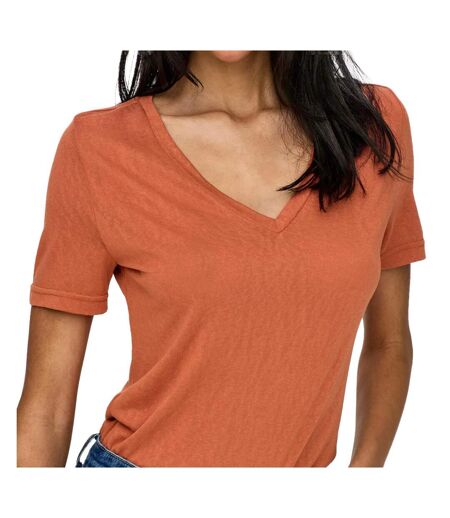 T-shirt Orange Femme JDY Carmen