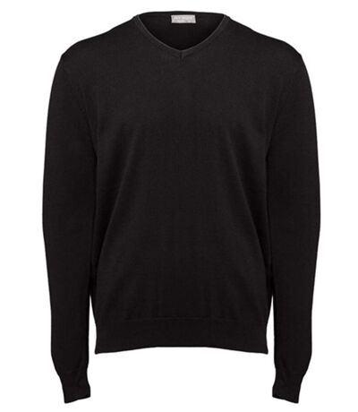 Pull col V - Homme - PK450 - noir