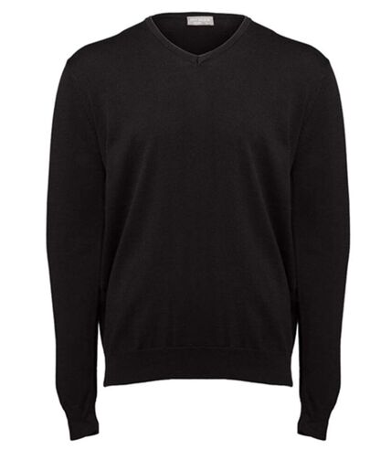 Pull col V - Homme - PK450 - noir