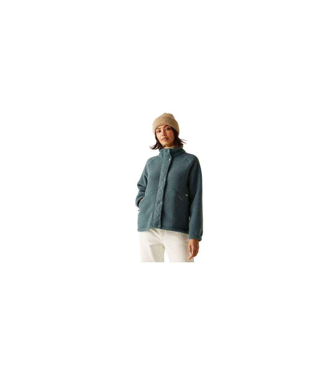 Veste Polaire Emilica Femme Vert Sombre Regatta-1