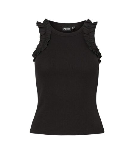 Débardeur noir femme pieces tubana