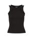 Débardeur noir femme pieces tubana-1