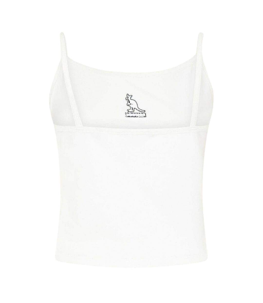 Débardeur Motif/style Logo Sur Poitrine Femme Blanc Kangol-3