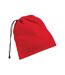 Snood-bonnet Combo Adulte Taille Unique Rouge Classique Beechfield-1