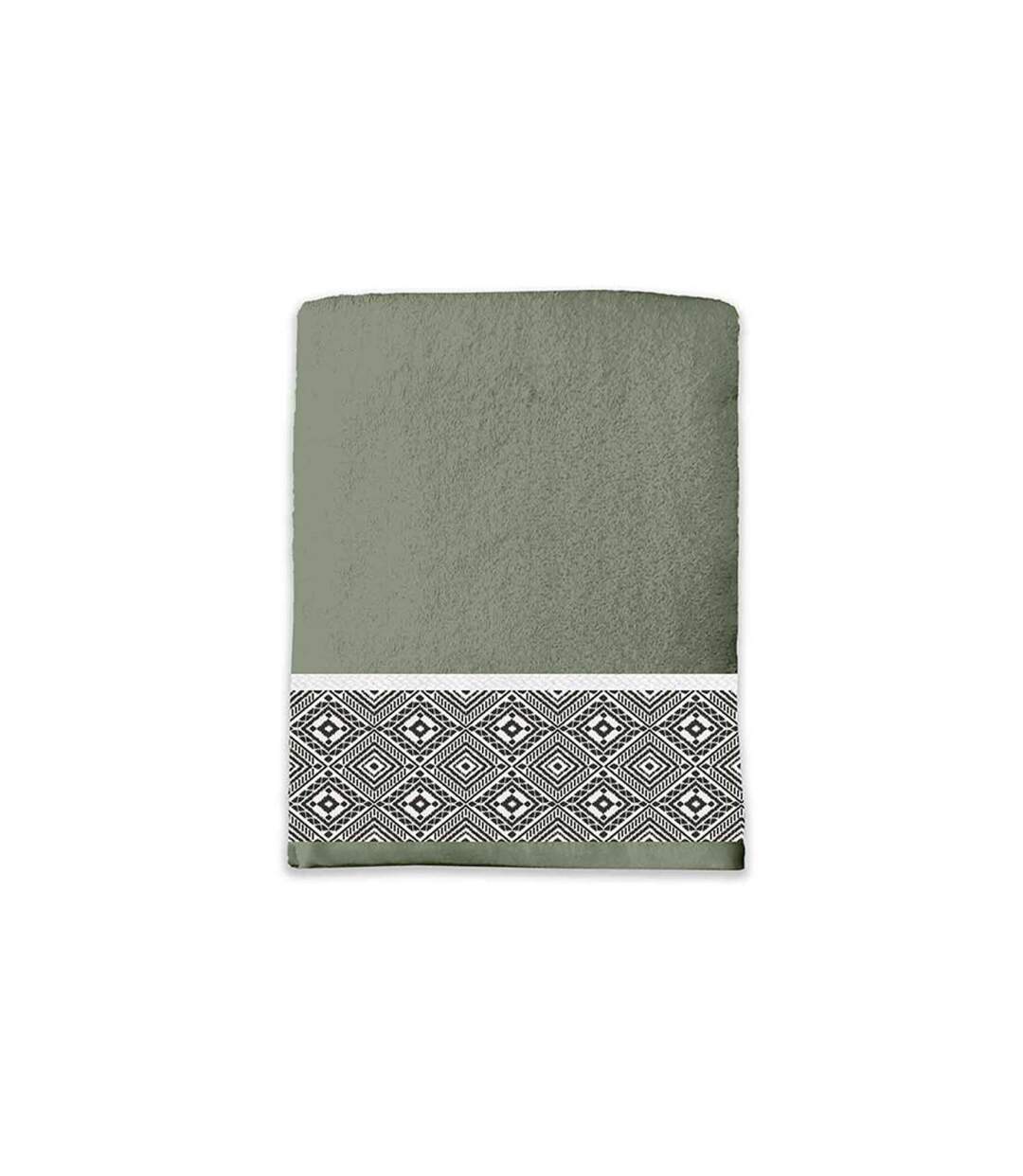 Drap de Douche Esteban 70x130cm Kaki-1