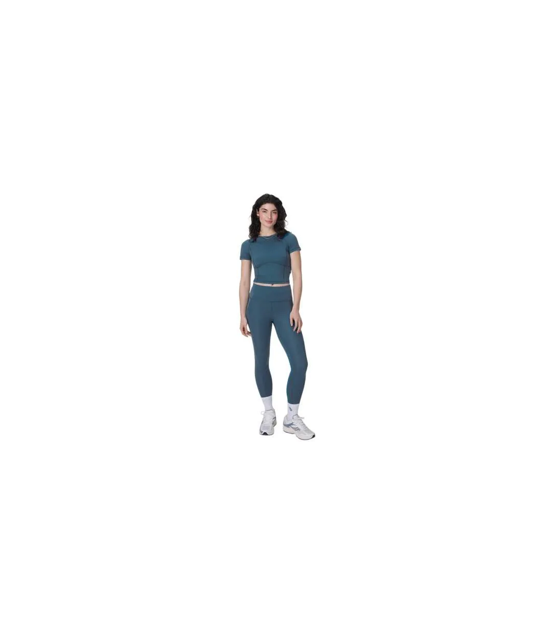 Legging All Day Active Femme Bleu Discret Sweaty Betty-1