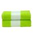 A&R - Serviette de bain SUBLI-ME (Vert citron) (Taille unique) - UTRW6041