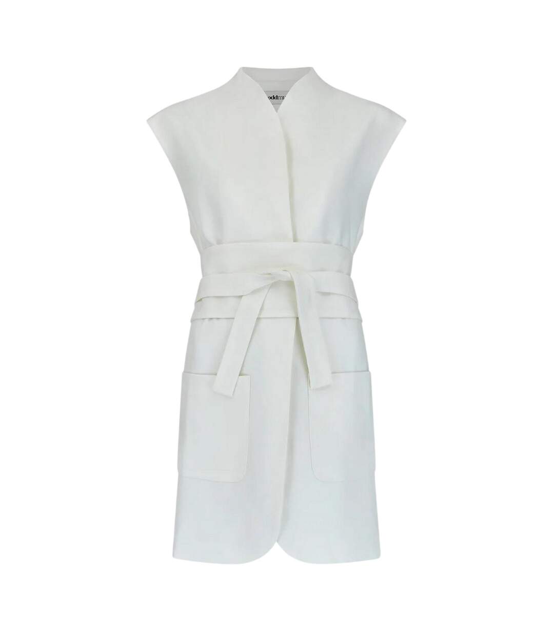 Womens/ladies Om The Ultimate Dress White Odd Muse-2