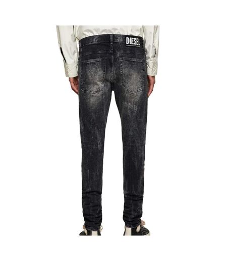 Jean Skinny Gris/Noir Homme DieselDamny - W28-L32