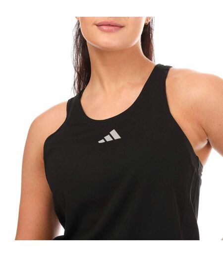 Womens/ladies X-city Cooler Strappy Tank Top Black Adidas