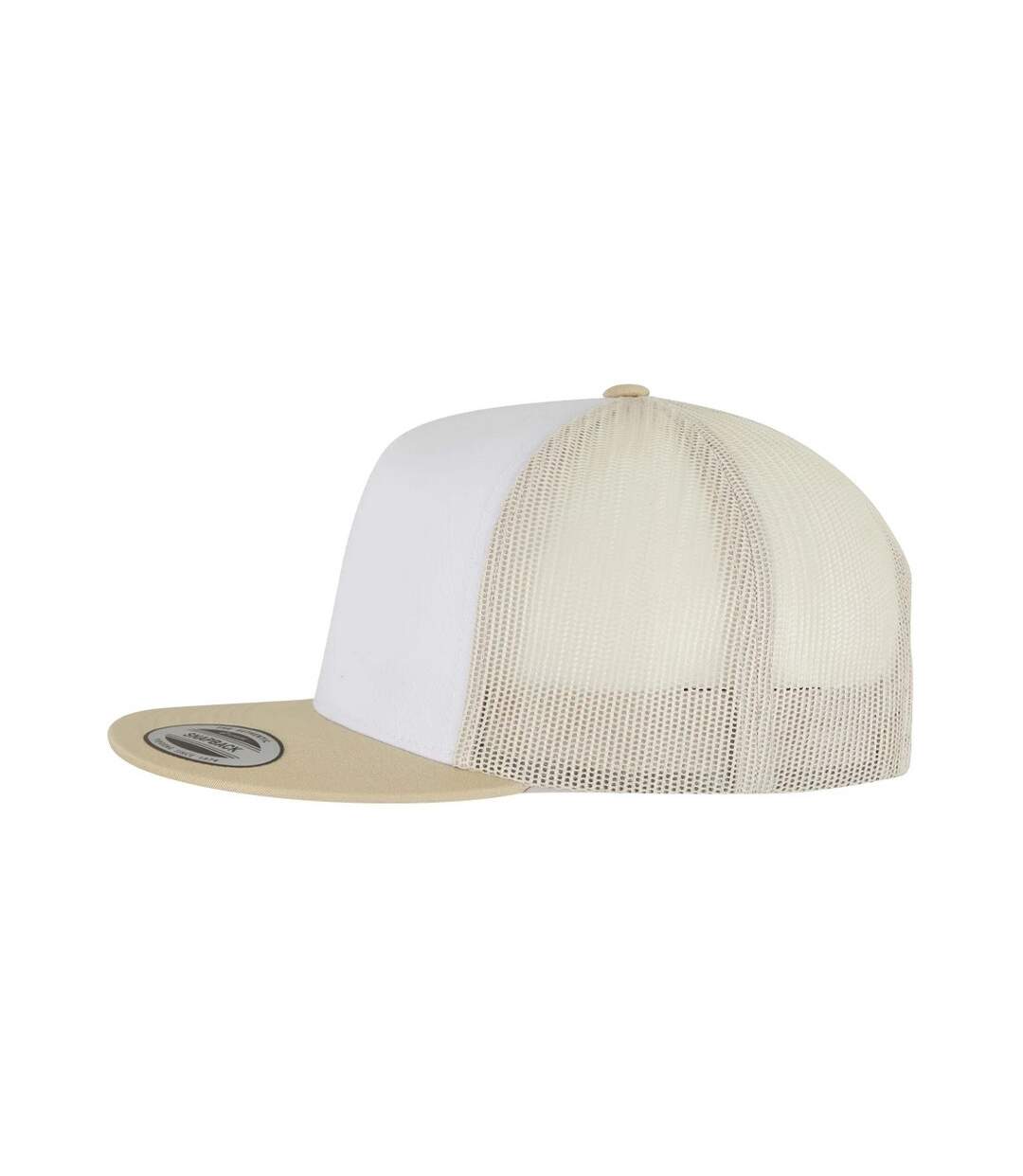 Flexfit Casquette De Baseball À Visière Plate Adulte Unisexe Jaune Or Blanc Beige Yupoong-3