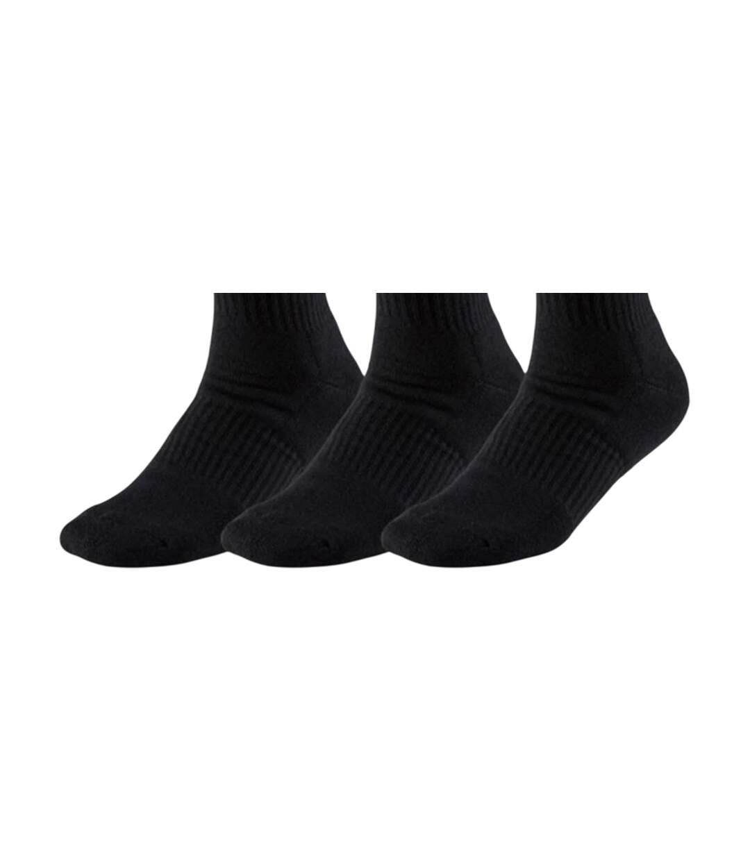 Lot De 3  Chaussettes Entraînement Adulte Noir Mizuno-3