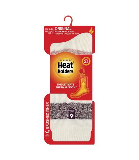 Heat Holders - Chaussettes thermiques à larges rayures pour dames - Neve