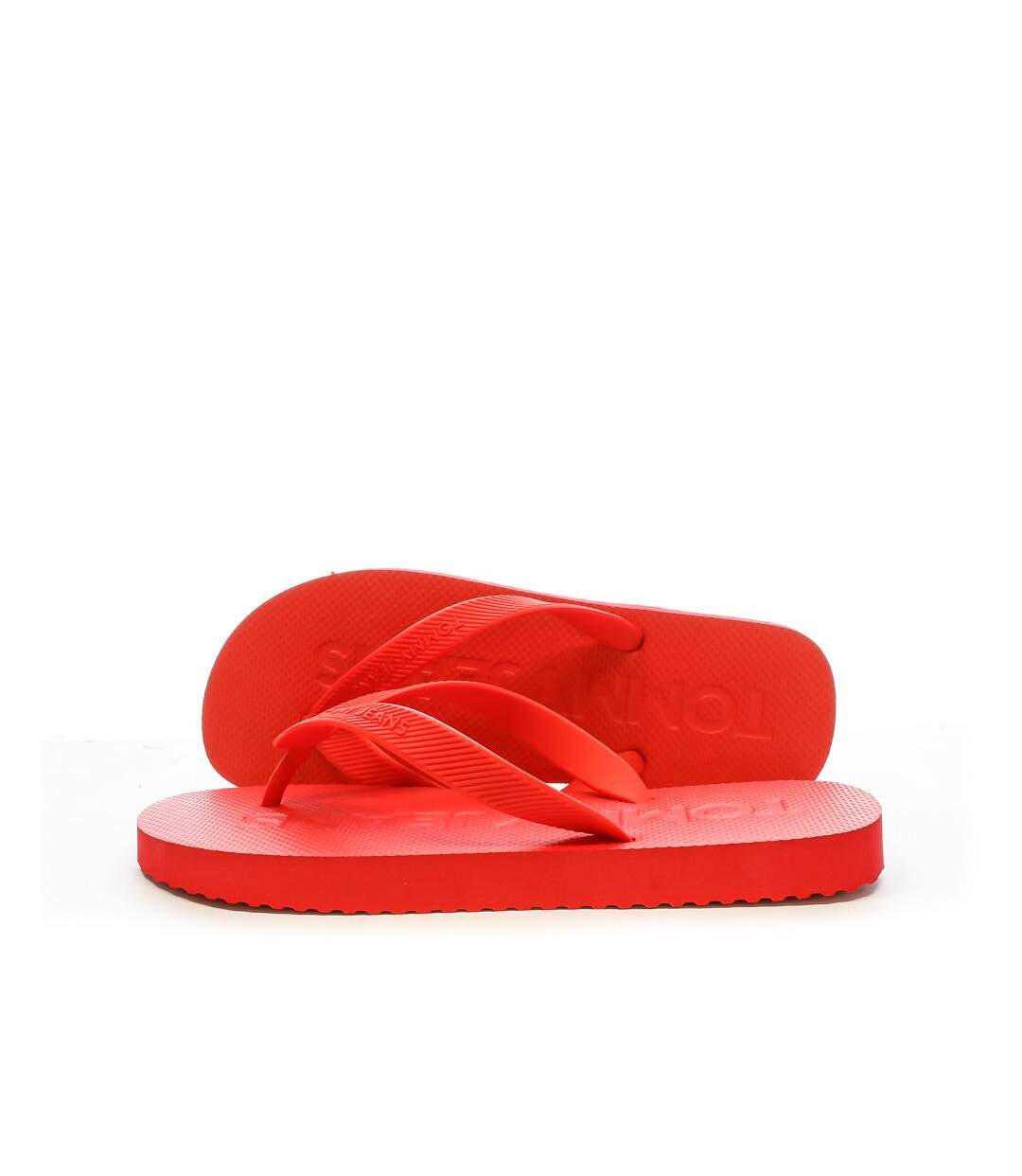 Tongs Rouge Homme Tommy Hilfiger Tjm Beach - 40