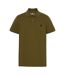 Mens Oyster River Logo Short-sleeved Polo Shirt Olive Timberland-1
