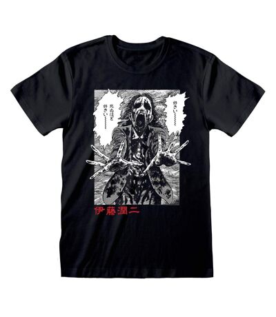 Junji-Ito Mens Ghoul T-Shirt (Black)