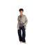 Womens/ladies Maisie Soft Relaxed Fit Shirt Khaki Green Animal-4