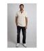 Mens miles pique organic polo shirt string Weird Fish-3