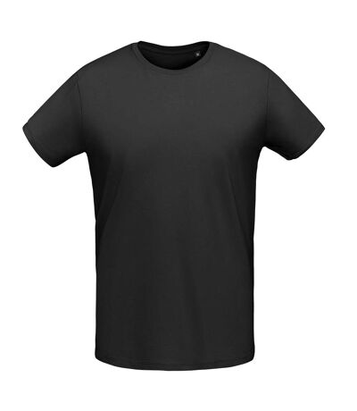 SOLS Mens Martin T-Shirt (Deep Black)