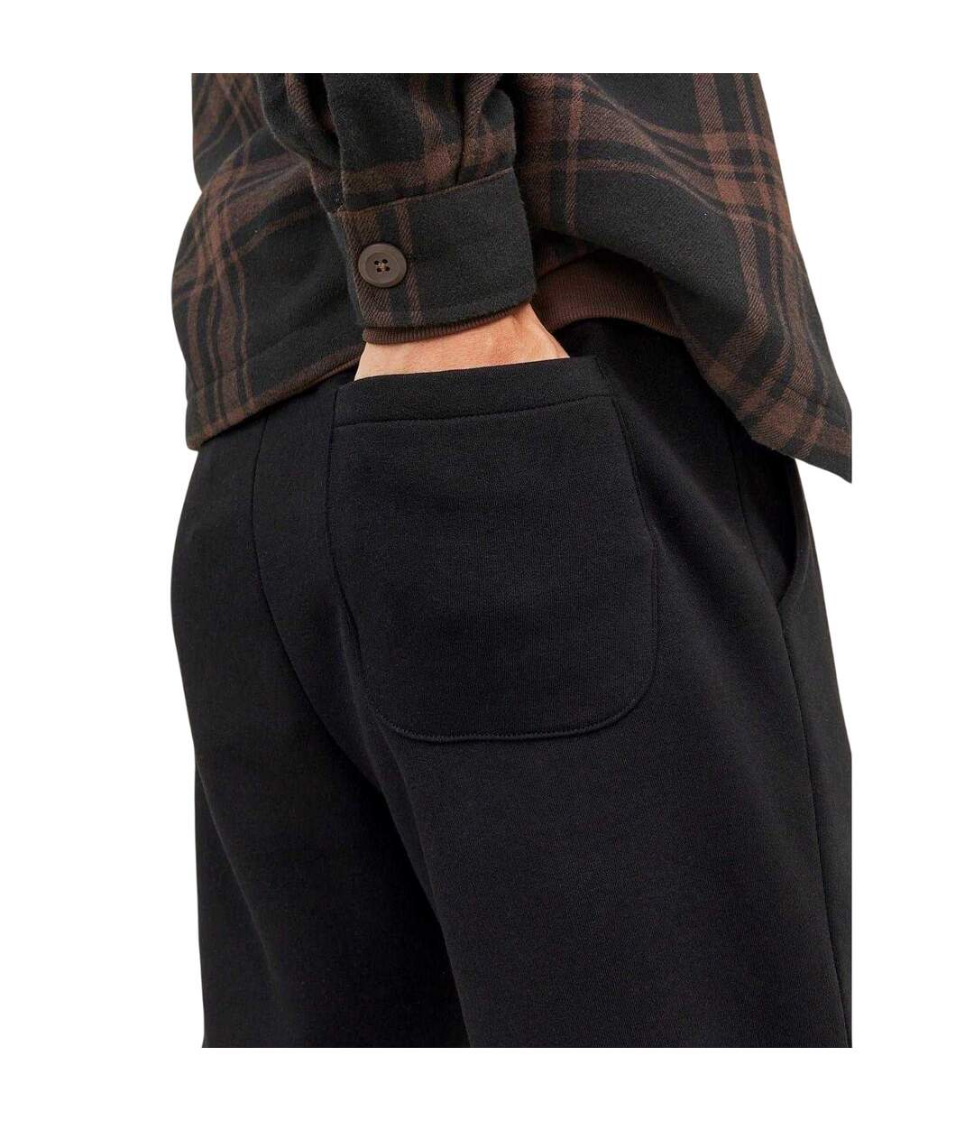 Mens Bradley Jogging Bottoms Black Jack And Jones-4