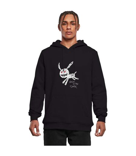Sweat À Capuche Walk In The Dark Homme Noir Mister Tee