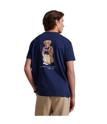 T-shirt Motif/style Ours Homme Bleu Marine Ralph Lauren