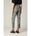Pantalon femme en viscose ethnique avec taille élastiquée MANOLA-4