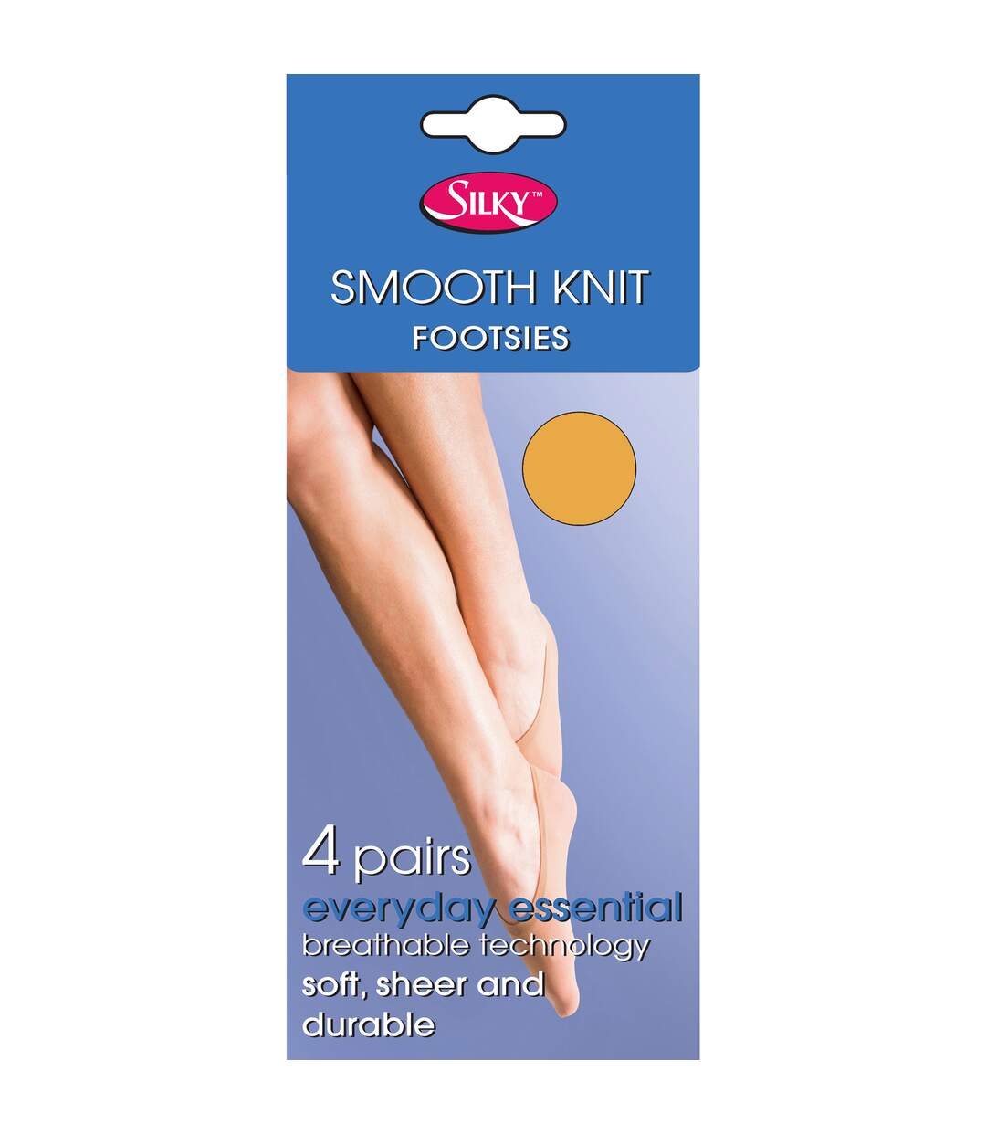 Protège-pieds Lot De 4 Paires Femme Naturel Silky-2