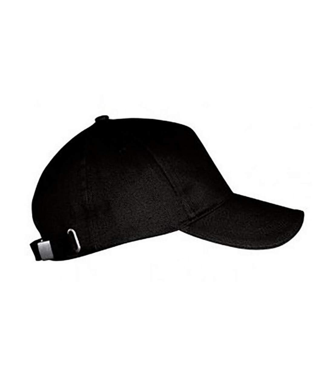 SOLS Unisex Long Beach Cap (Black) - UTPC2700-1