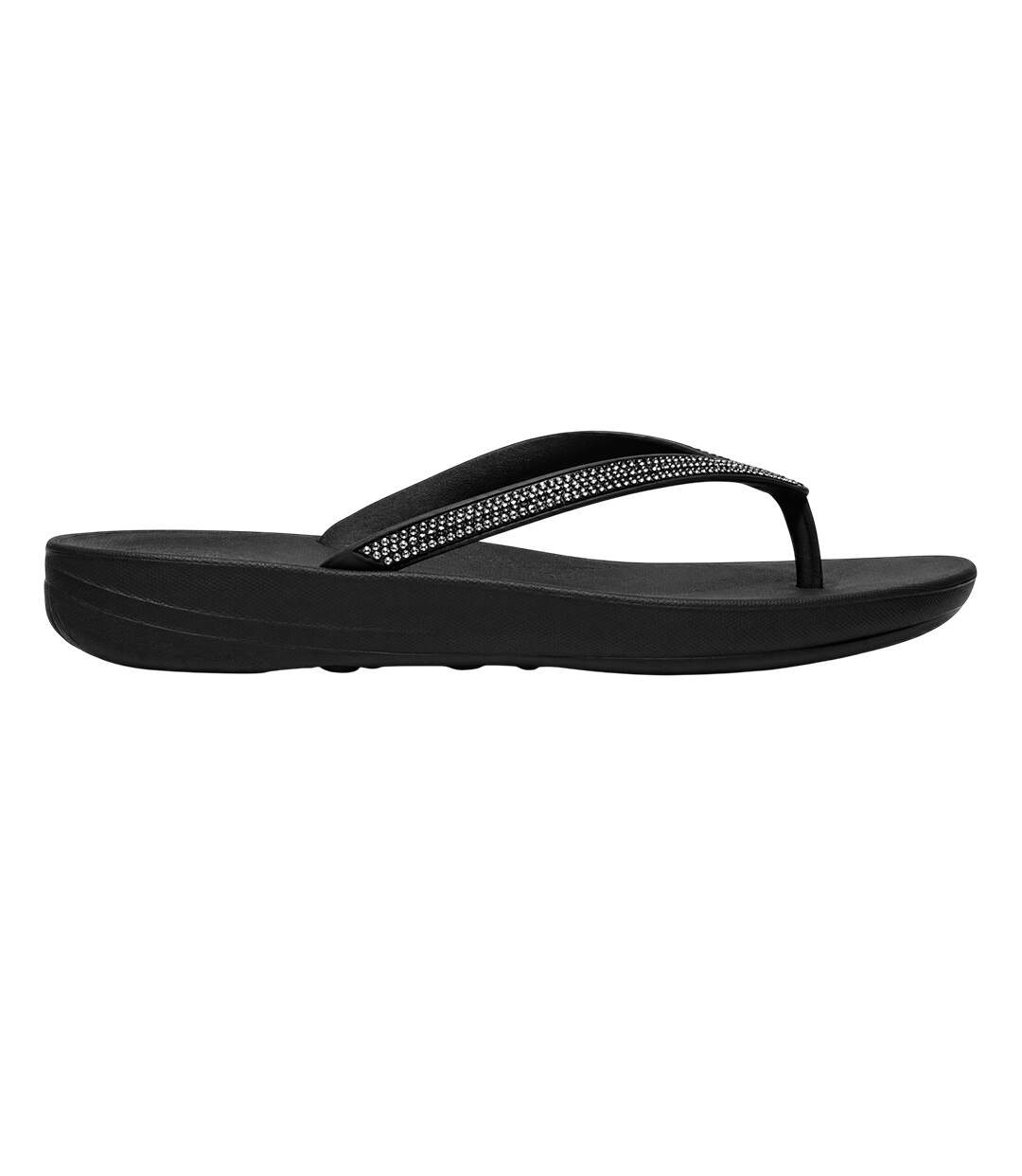 Sandales Motif/style Scintillant Femme Noir FitFlop-2