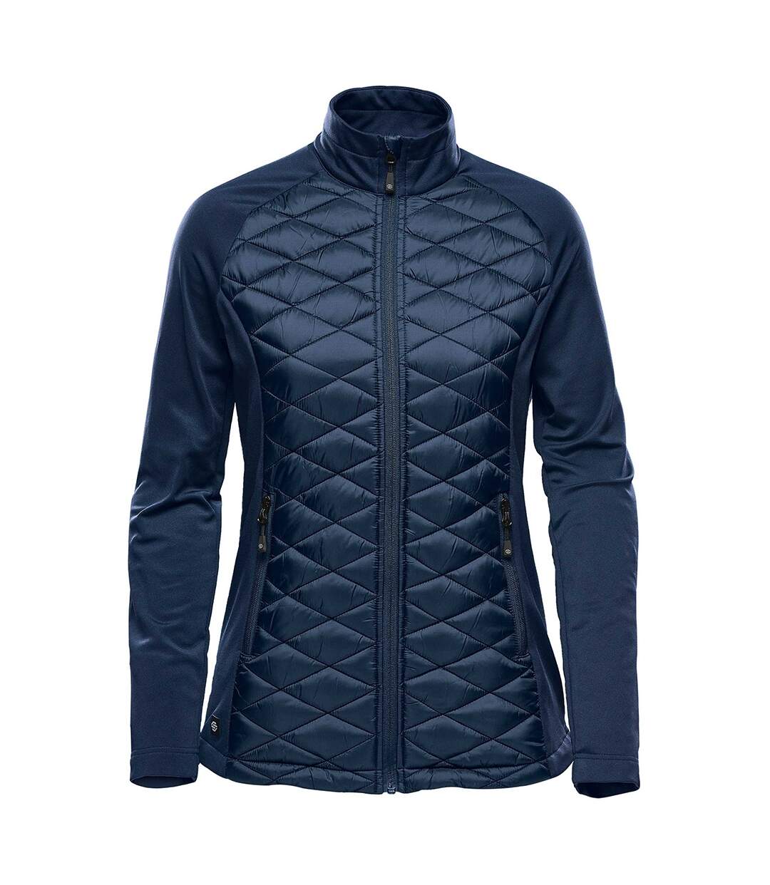 Womens/ladies Boulder Thermal Padded Jacket Indigo Blue Stormtech-2