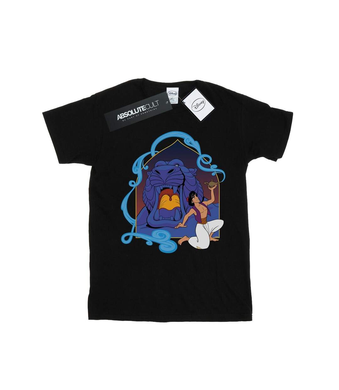 Disney - T-shirt ALADDIN CAVE OF WONDERS - Femme (Noir) - UTBI17178-1