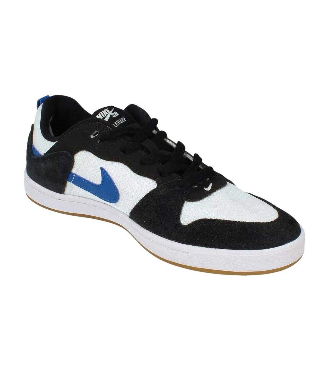 Baskets Sb Alleyoop Homme Noir Blanc Bleu Nike-4