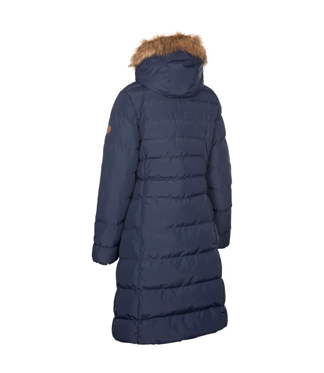 Womens/ladies Audrey Padded Jacket Navy Trespass-3