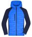 Doudoune hybride homme - JN1330 - bleu et noir-2