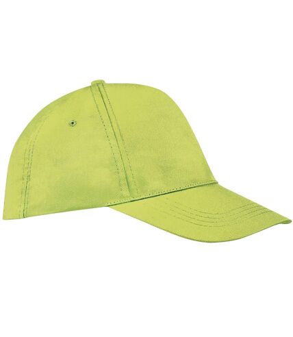 Casquette de baseball buzz unisexe vert clair SOLS