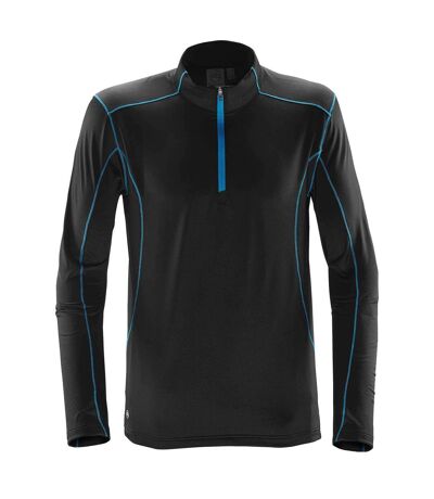 Mens Pulse Fleece Pullover Black Electric Stormtech