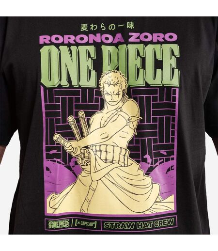 T-shirt homme confort fit avec print One Piece Zoro Capslab