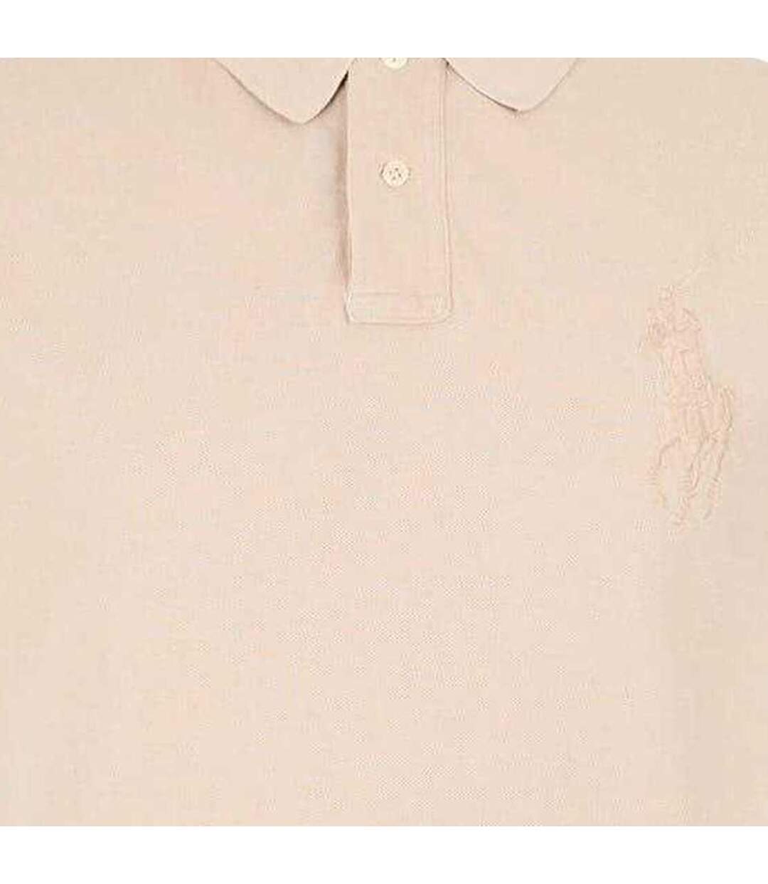 Polo Manches Courtes Homme Gris Pierre Ralph Lauren-4