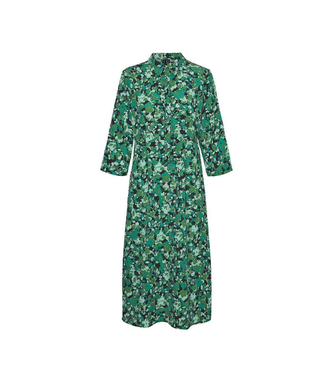 Robe Verte à fleurs Femme Vero Moda Belle - M-1