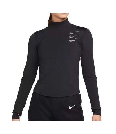 T-shirt technique Noir Femme Nike Run Dvn - M