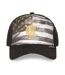 Casquette trucker imprimée avec filet et logo brodé Dark Knight Rock'n Free Life-2