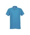 Clique Mens Premium Stretch Polo Shirt (Turquoise)