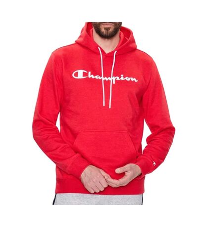 Sweat à Capuche Rouge Homme Champion Hoded - L