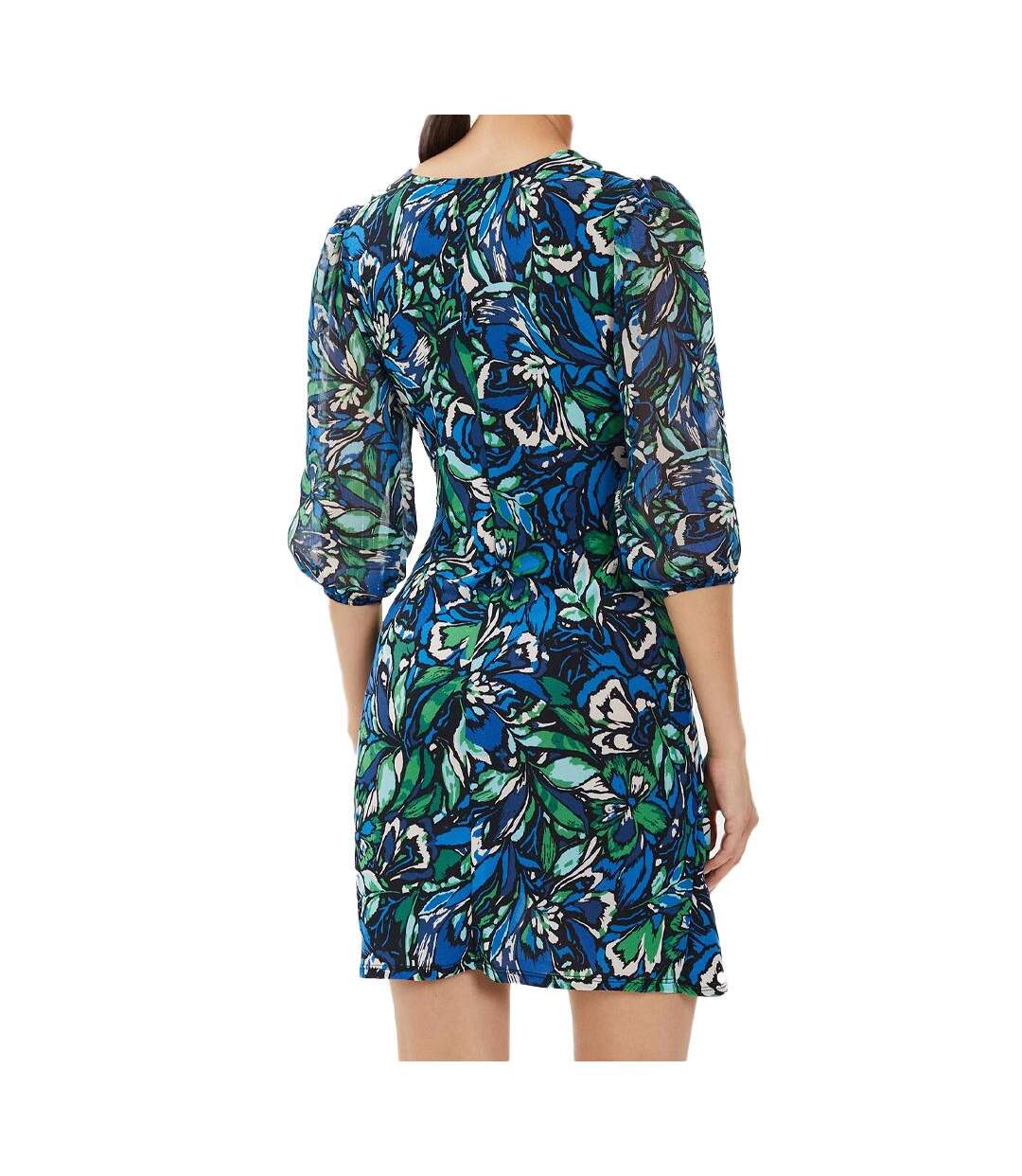 Robe Bleu/Vert Femme Morgan RIMIO - 40