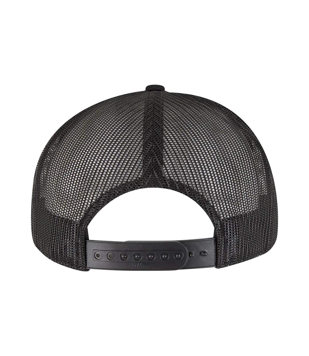 Casquette Trucker Motif/style 7 Panneaux Yupoong Noir Flexfit-2